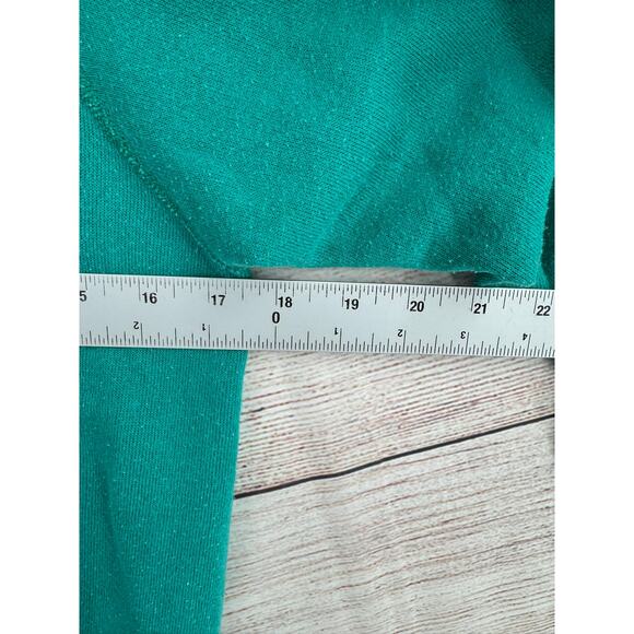 Vintage 80s Hanes San Diego Zoo Giant Panda Crewneck Sweatshirt Adult S Green - Picture 7 of 8